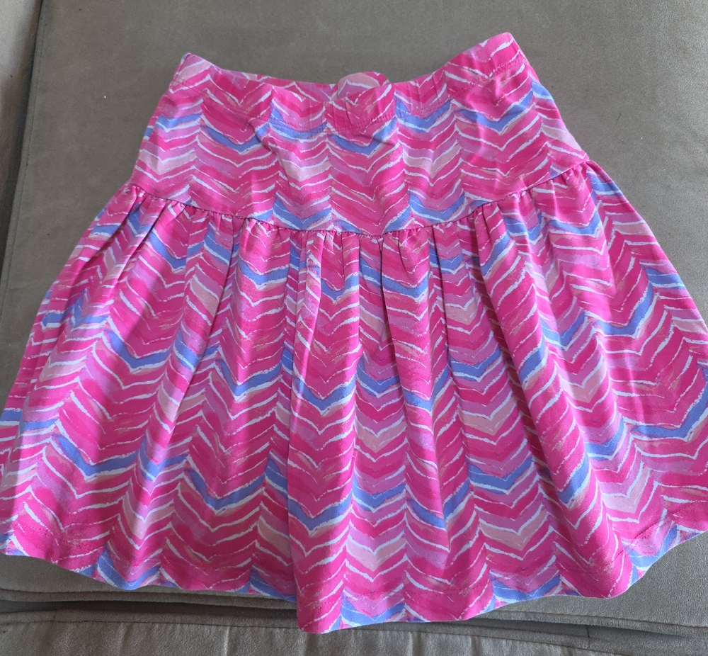 Vineyard Vines Multi Pink Whale Tail Skirt With Blue & White Accents